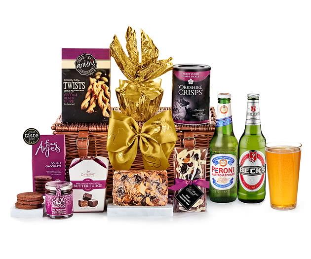 Gifts For Teachers Chalford Hamper With Beer